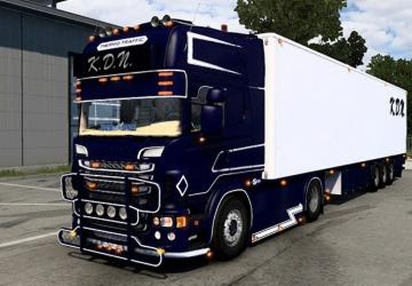 Scania KDNверсия 8.0 для Euro Truck Simulator 2 (v1.40.x, 1.41.x)