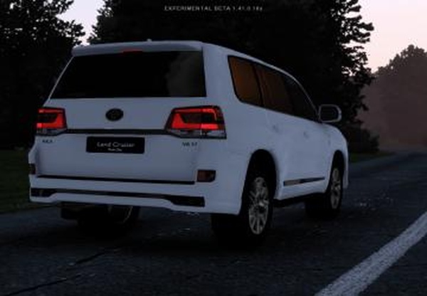 Toyota Land Cruiser VX.R V8версия 2.0.4 для Euro Truck Simulator 2 (v1.40.x, - 1.43.x)