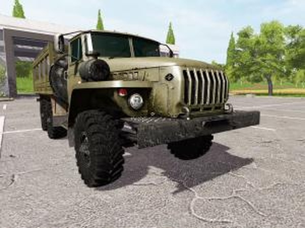 Урал-4320 Бортовойверсия 5.0 для Farming Simulator 2017