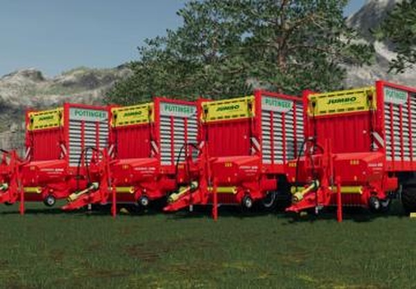 Pöttinger Jumbo Combilineверсия 1.1.0.0 для Farming Simulator 2019 (v1.7.x)
