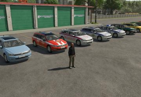 Текстуры Volkswagen Passat B8 2015 адаптацияv1.0.0.0 для Farming Simulator 2025