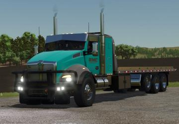 Kenworth T880 Rollbackверсия 1.0.0.1 для Farming Simulator 2025