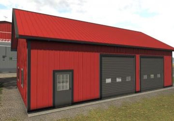 Car Garageверсия 1.0.0.0 для Farming Simulator 2025