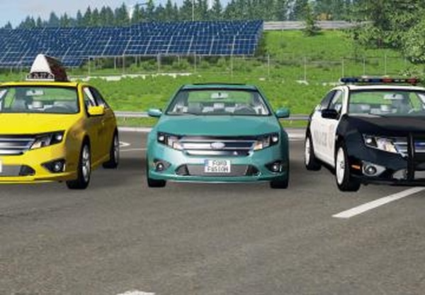 Ford Fusionверсия 1.0 для BeamNG.drive (v0.19)