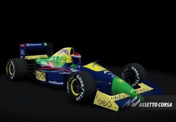 Lola Larrousse LC89версия 2.0 для Assetto Corsa