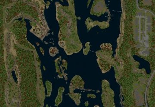 Карта «Разлив»версия 1.1 для Spintires: MudRunner (v18.10.18)