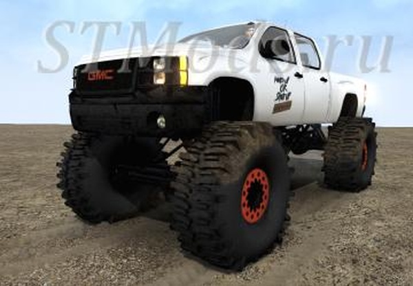 GMC Sierra Mega Truck ’Zeus’версия 1.0 для Spintires: MudRunner (v22.03.19)