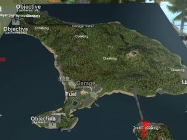 Карта «Island»версия 1 для SpinTires (v03.03.16)