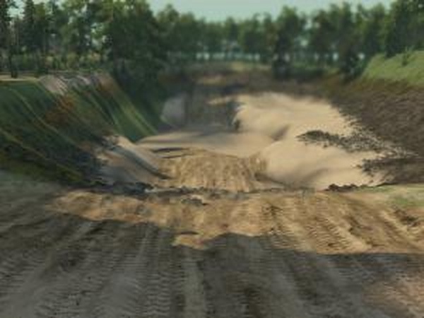 Карта «Песчаные карьеры»версия 1.2 для SpinTires (v03.03.16)