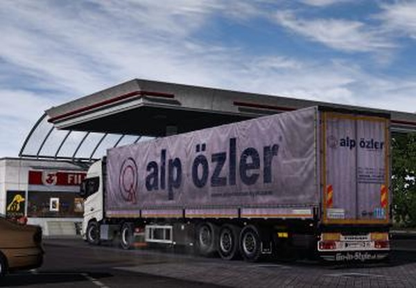 Грязный трейлер Tirsanверсия 1.0 для Euro Truck Simulator 2 (v1.40.x, 1.41.x)