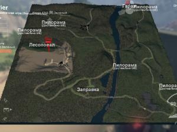 Карта «Sand pit»версия 1.0 для SpinTires (v03.03.16)