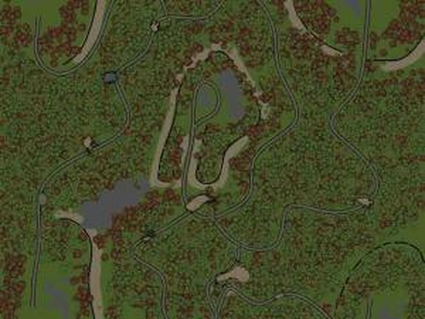 Карта «Прогулка по лесу»версия 1 для SpinTires (v03.03.16)