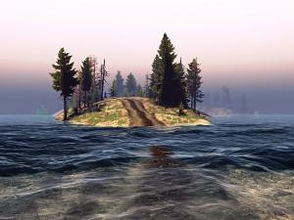 Карта «Лес»версия 2.0 для SpinTires (v03.03.16)