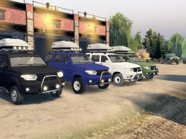 УАЗ Патриотверсия Бета 1 для SpinTires (v03.03.16)