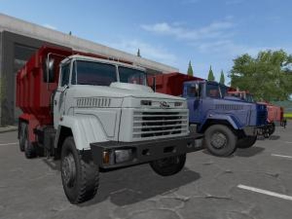 КрАЗ-65055версия 1.0.0.0 для Farming Simulator 2017