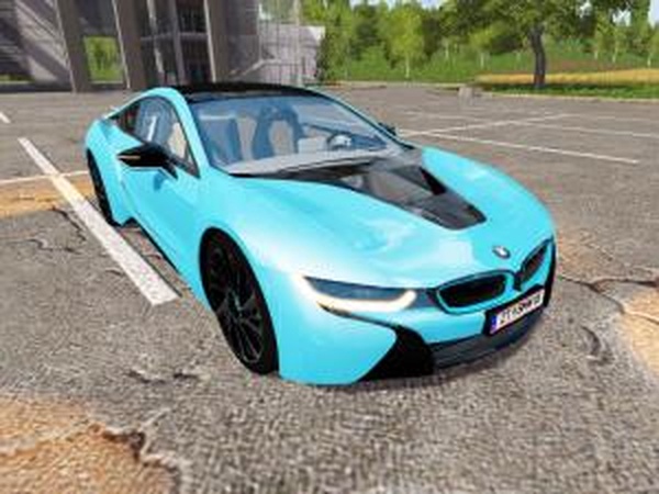 BMW i8 (I12)версия 21.02.17 для Farming Simulator 2017 (v1.3.1)