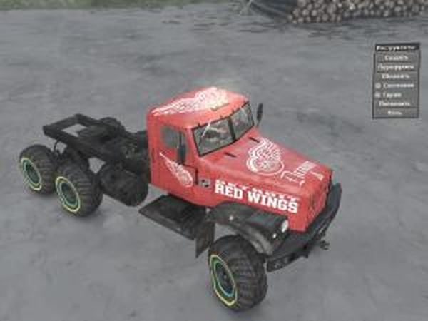 Текстуры для КрАЗ-255, Урал-4320, Зил-130v1.0 для SpinTires (v03.03.16)