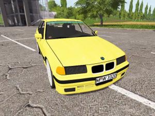 BMW 320i (E36)версия 21.02.17 для Farming Simulator 2017 (v1.3.1)
