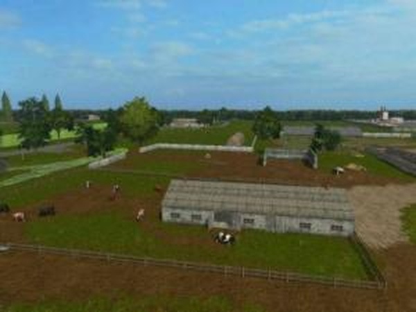 Карта «Коровино»версия 1.1 для Farming Simulator 2017