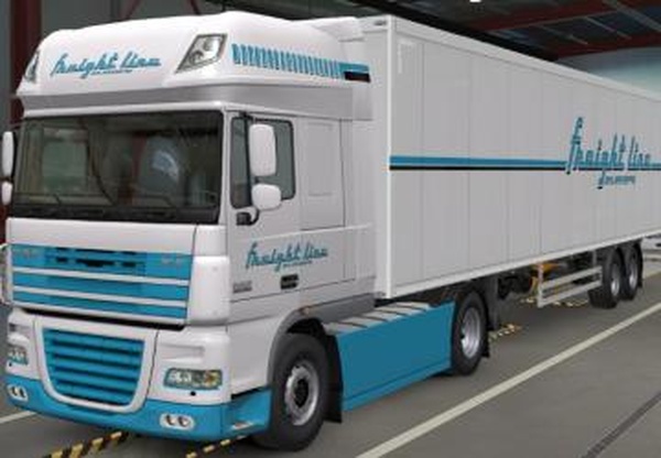 Комбо скин Freightlineверсия 1.0 для Euro Truck Simulator 2 (v1.41.x)