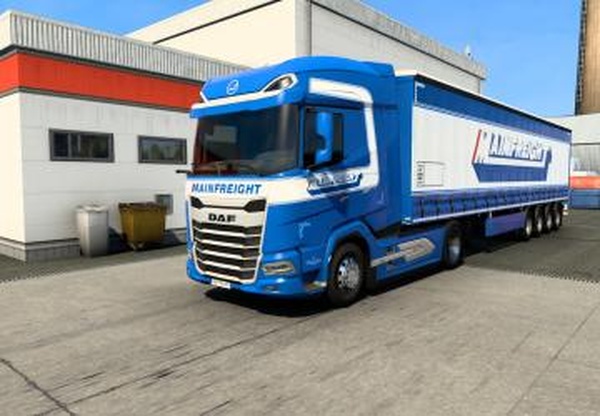 Комбо скин Mainfreightверсия 1.0 для Euro Truck Simulator 2 (v1.41.x)