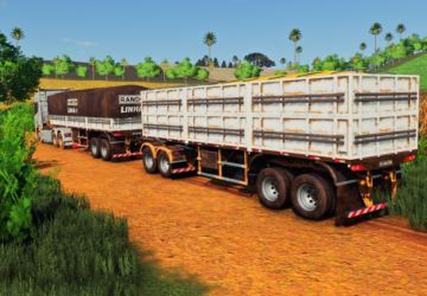 Randon Rodotrem Bulk Carrier Line Rверсия 1.0.1.0 для Farming Simulator 2019 (v1.7.x)