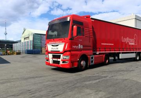 Комбо скин Logitrans Romaniaверсия 1.0 для Euro Truck Simulator 2 (v1.41.x)