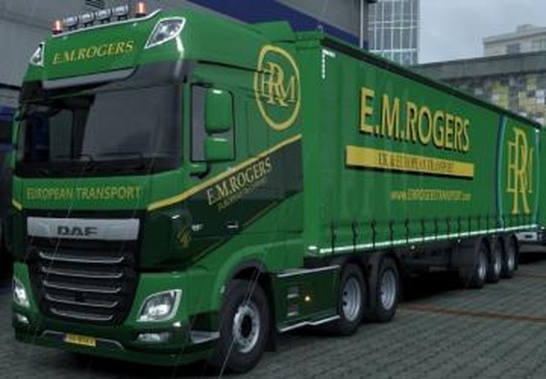 Комбо скин E.M. Rogersверсия 1.0 для Euro Truck Simulator 2 (v1.41.x, - 1.43.x)