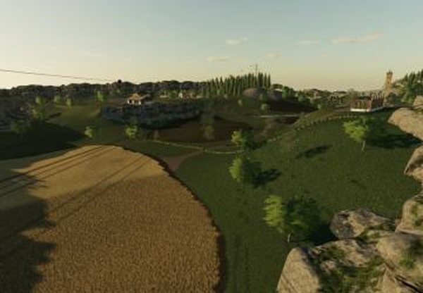 Карта «Meadow Valley»версия 1.1.0.0 для Farming Simulator 2019 (v1.7.x)