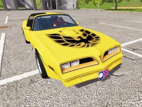 Pontiac Firebird Trans Amверсия 16.02.17 для Farming Simulator 2017 (v1.3.1)