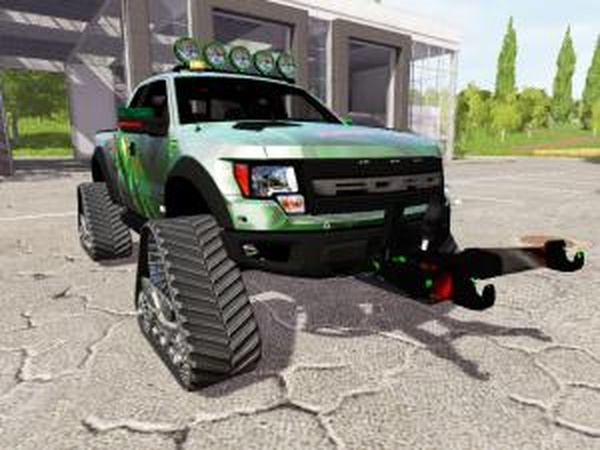 Ford F-150 SVT Raptor crawlerверсия 16.02.17 для Farming Simulator 2017 (v1.3.1)