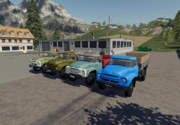ЗИЛ 130версия 1.0.0.0 для Farming Simulator 2019 (v1.5.x)
