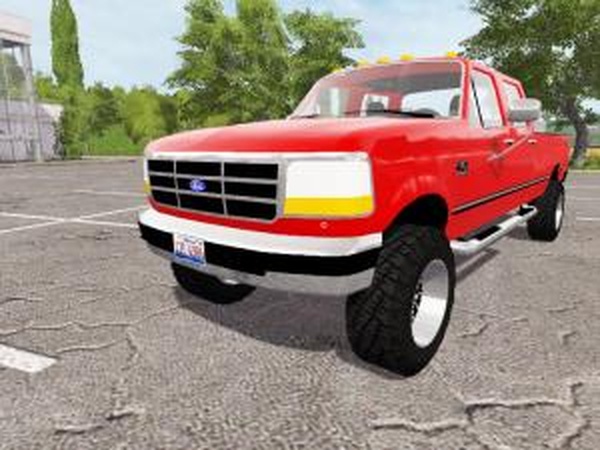 Ford F-350 1996версия 14.02.17 для Farming Simulator 2017 (v1.3.1)