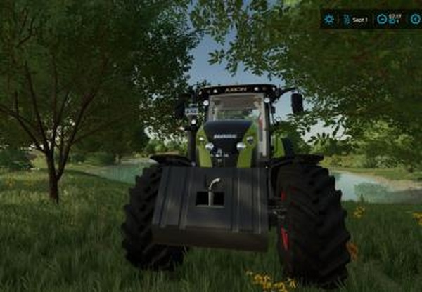 Weightверсия 2.0.0.0 для Farming Simulator 2022