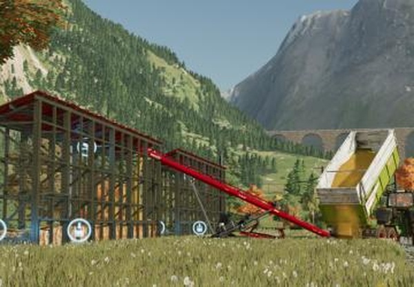 Corn cribверсия 1.0.0.0 для Farming Simulator 2022