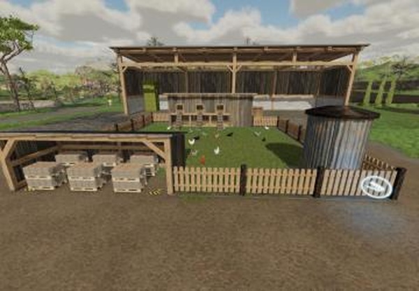 Chicken coopверсия 1.0.0.0 для Farming Simulator 2022