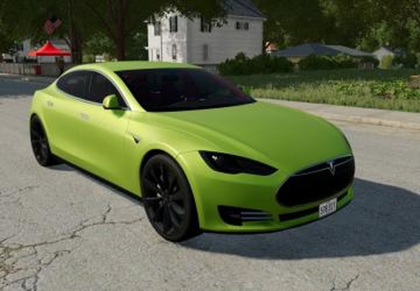 Tesla Model S 2014версия 1.0.0.0 для Farming Simulator 2022