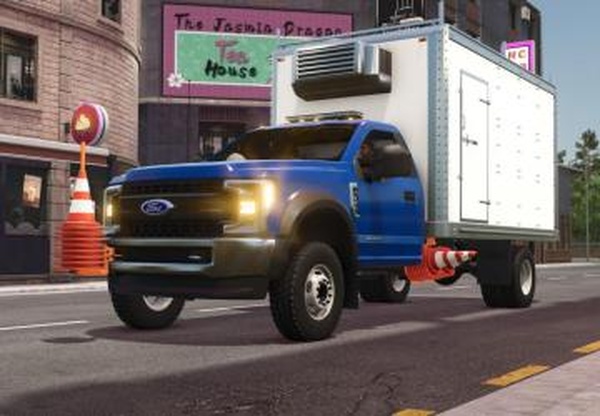 Ford F550 Utility Truckверсия 1.0.0.0 для Farming Simulator 2025