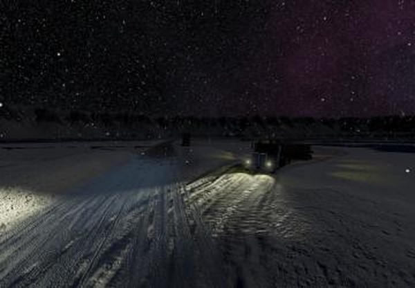 Карта «Ice Road Truckers»версия 1.0 для BeamNG.drive (v0.18)