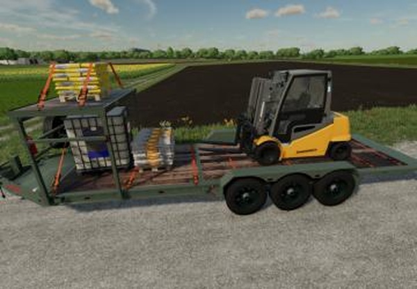 Felling Tilt Skid Trailerверсия 1.2.0.0 для Farming Simulator 2022