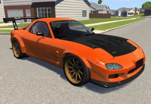 Mazda RX-7 IIIверсия 2.0 для BeamNG.drive (v0.19)
