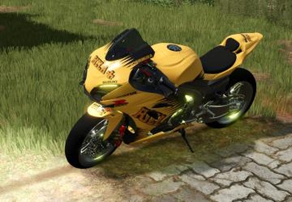 Suzuki GSX-R 1000 (2025)версия 1.0.0.1 для Farming Simulator 2025 (v1.10.x)