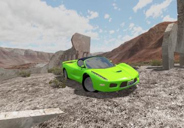 Qerrari ZLODIKAN Modelверсия 1.0 для BeamNG.drive (v0.19.2.0)
