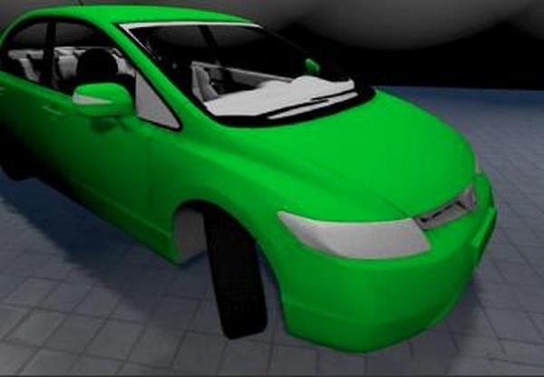2000 Honda Civicверсия 1.0 для BeamNG.drive (v0.18)