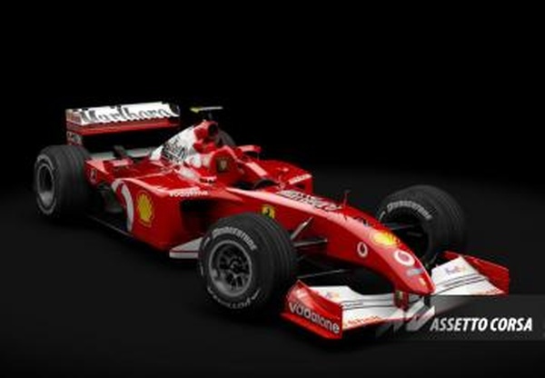 Ferrari F2001bверсия 2.0 для Assetto Corsa