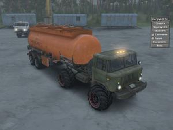 Сетевой мод с дефолтными колесамиверсия 6.2 для SpinTires (v03.03.16)