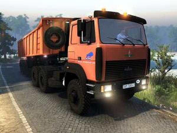 Маз-6422/64255версия 17.04.17 для SpinTires (v03.03.16)