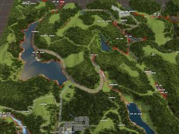 Карта «Альпы»версия 2.0 для SpinTires (v03.03.16)