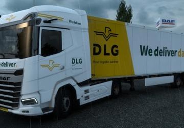 Комбо скин We Deliver Daf XG+версия 1.0 для Euro Truck Simulator 2 (v1.41.x)