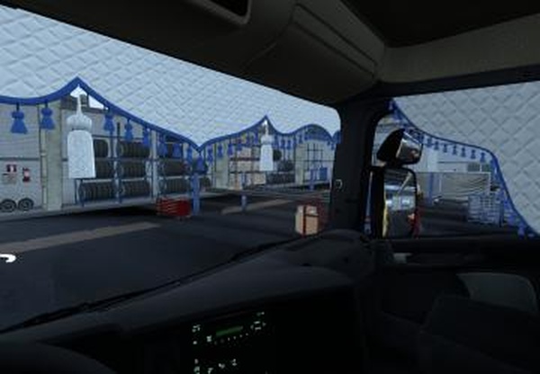 Штора для Scania RJLверсия 1.0 для Euro Truck Simulator 2 (v1.40.x, 1.41.x)
